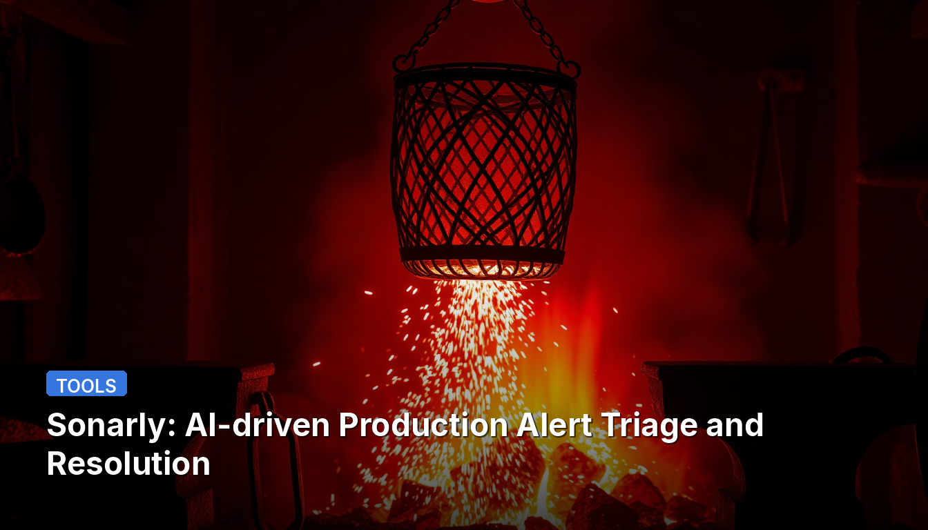 Sonarly : Triage et résolution d'alertes de production pilotés par l'IA
