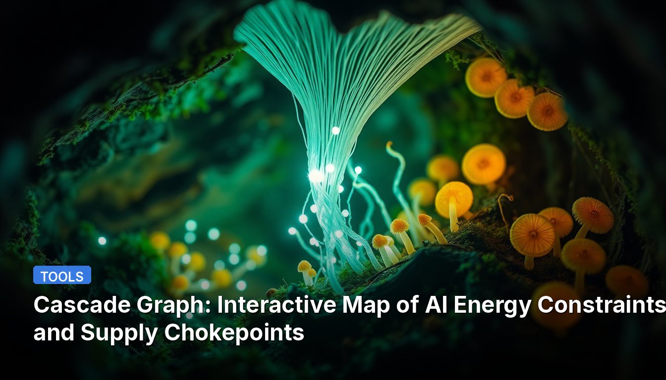 Gráfico em Cascata: Mapa Interativo de Restrições Energéticas e Pontos de Estrangulamento de Fornecimento da IA