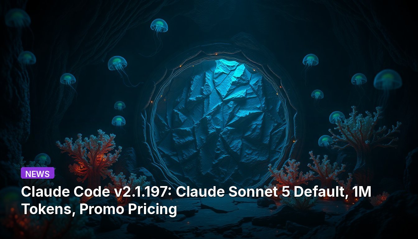 Claude Code v2.1.197: Claude Sonnet 5 por defecto, 1 millón de tokens, precio promocional