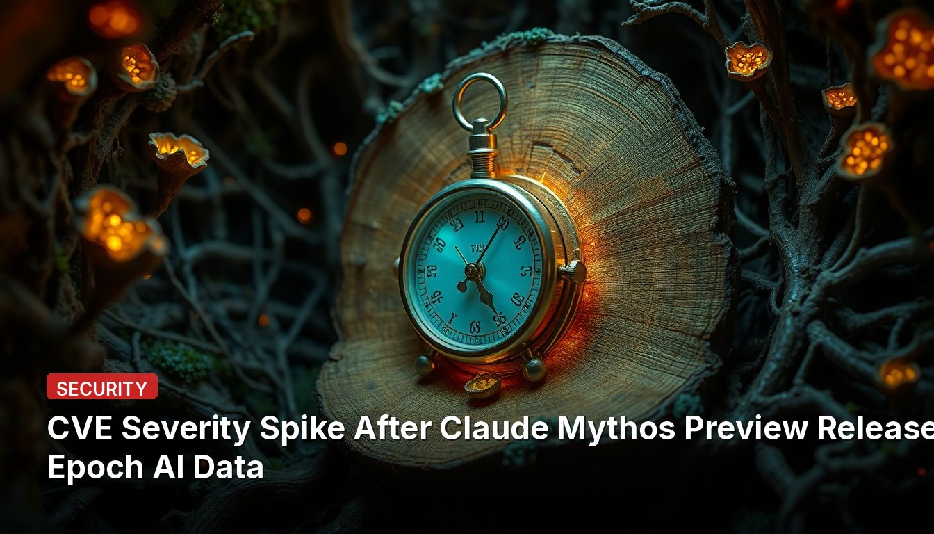 Tras el lanzamiento del avance del mito de Claude, se dispara la gravedad de las CVE — Datos de Epoch AI