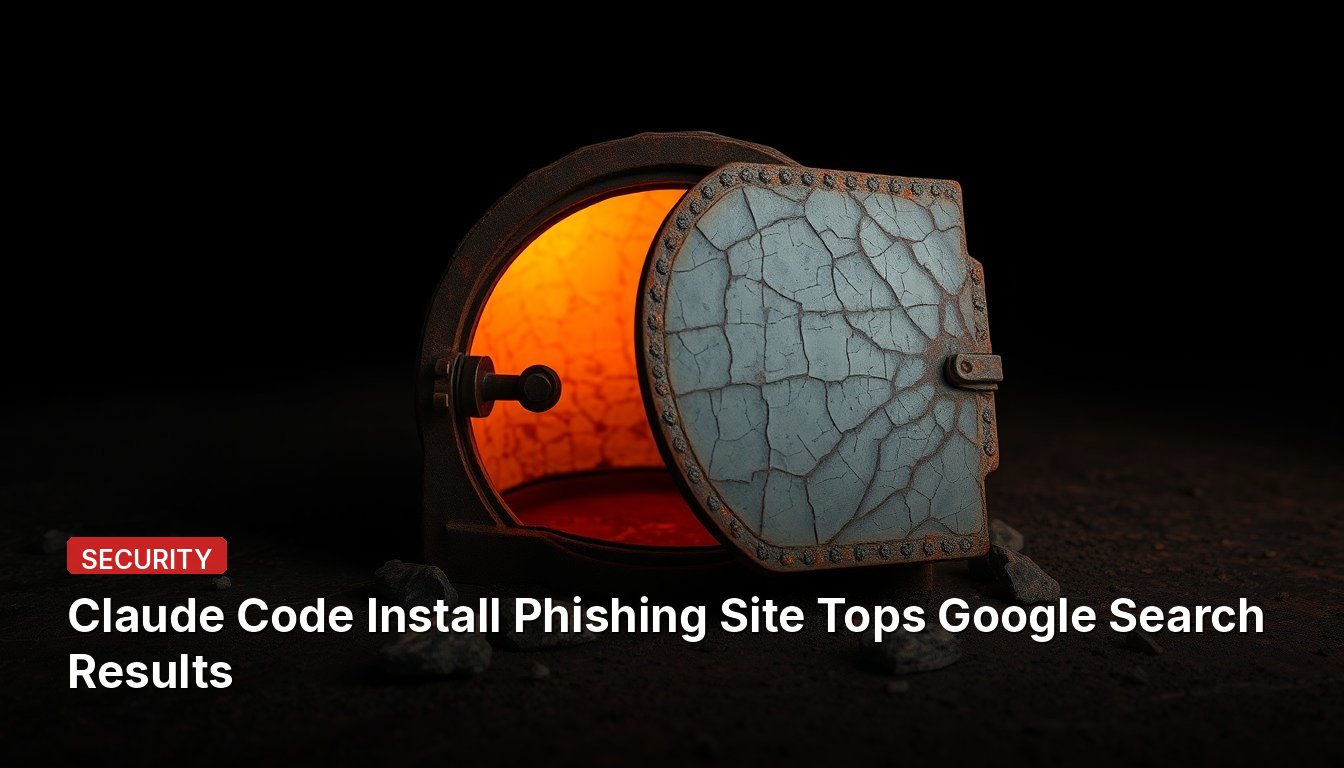 Claude Code Instalar Site de Phishing nos Principais Resultados de Busca do Google