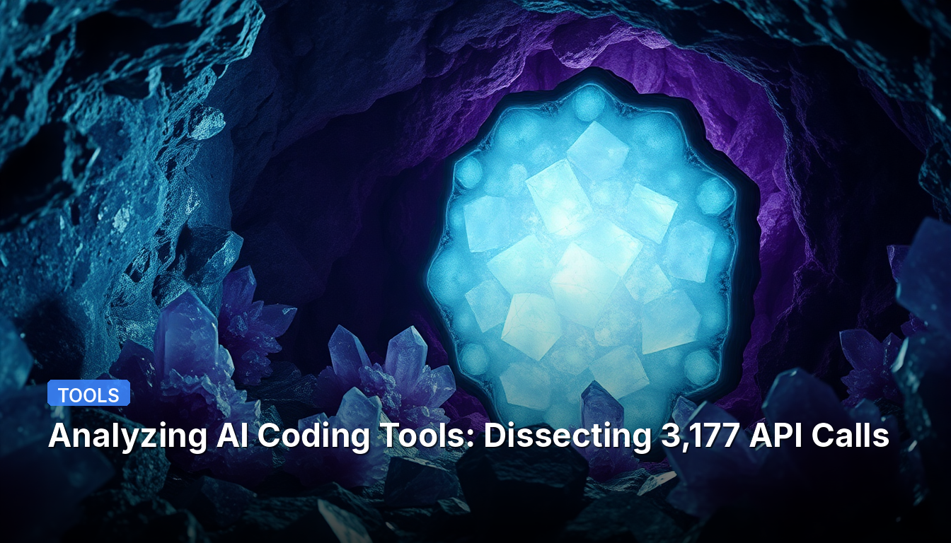 Analisando Ferramentas de Codificação com IA: Dissecando 3.177 Chamadas de API