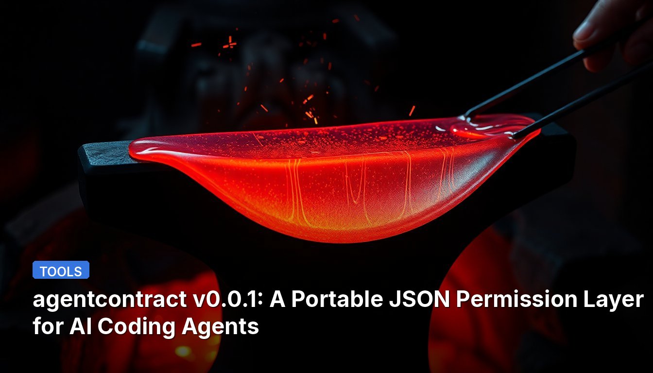 agentcontract v0.0.1: Una Capa de Permisos JSON Portátil para Agentes de Codificación de IA