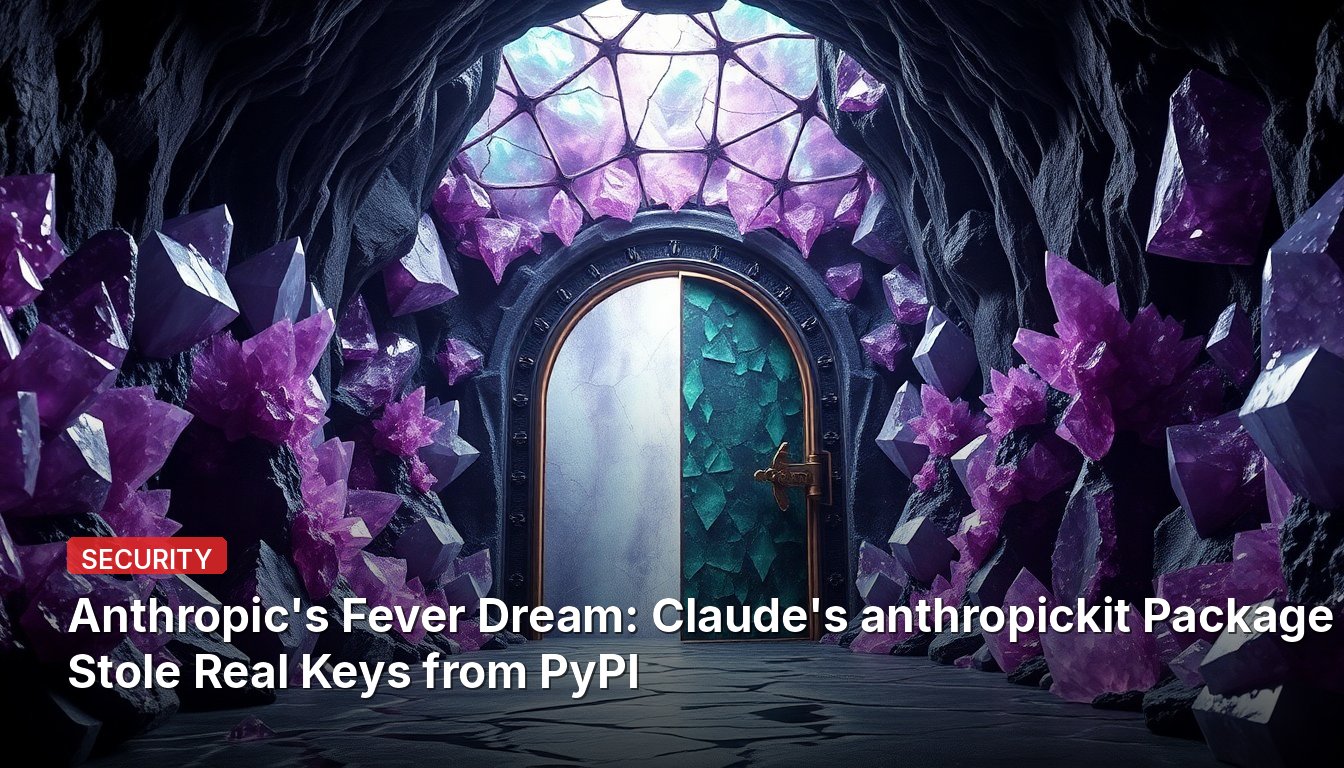 La pesadilla de Anthropic: el paquete anthropickit de Claude robó claves reales de PyPI