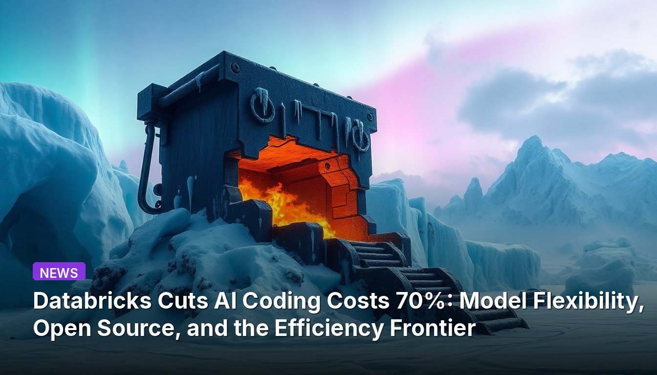 DatabricksがAIコーディングコストを70%削減：モデルの柔軟性、オープンソース、効率の最前線
