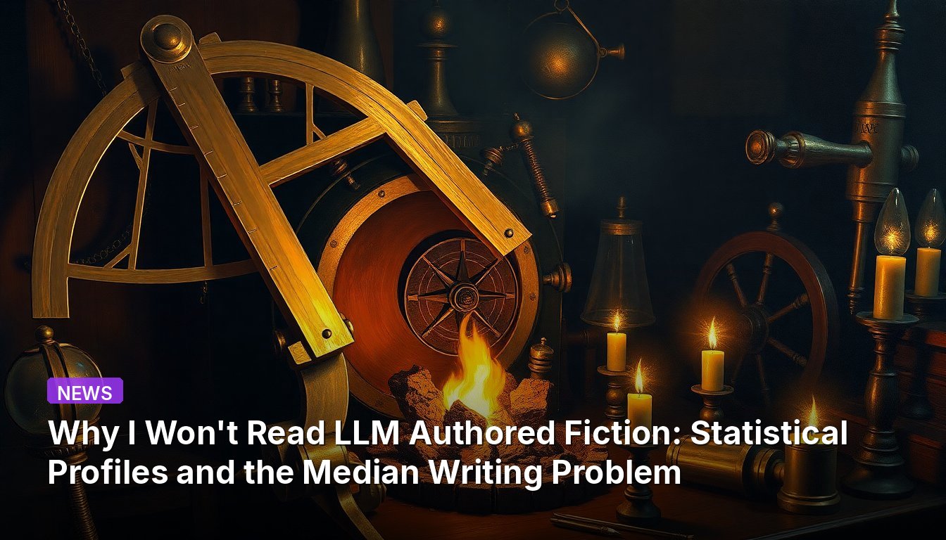 Warum ich keine von LLMs verfasste Belletristik lesen werde: Statistische Profile und das Problem des mittelmäßigen Schreibens