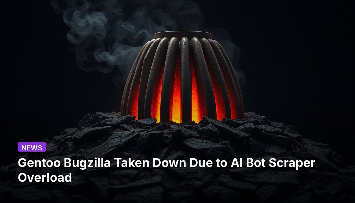 Gentoo Bugzilla、AIボットスクレイパーの過負荷により停止