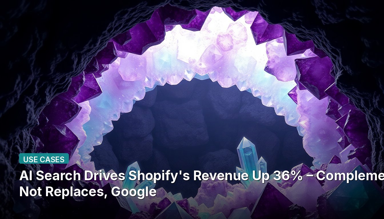 AI検索がShopifyの収益を36%押し上げ – Googleを補完し、置き換えはしない