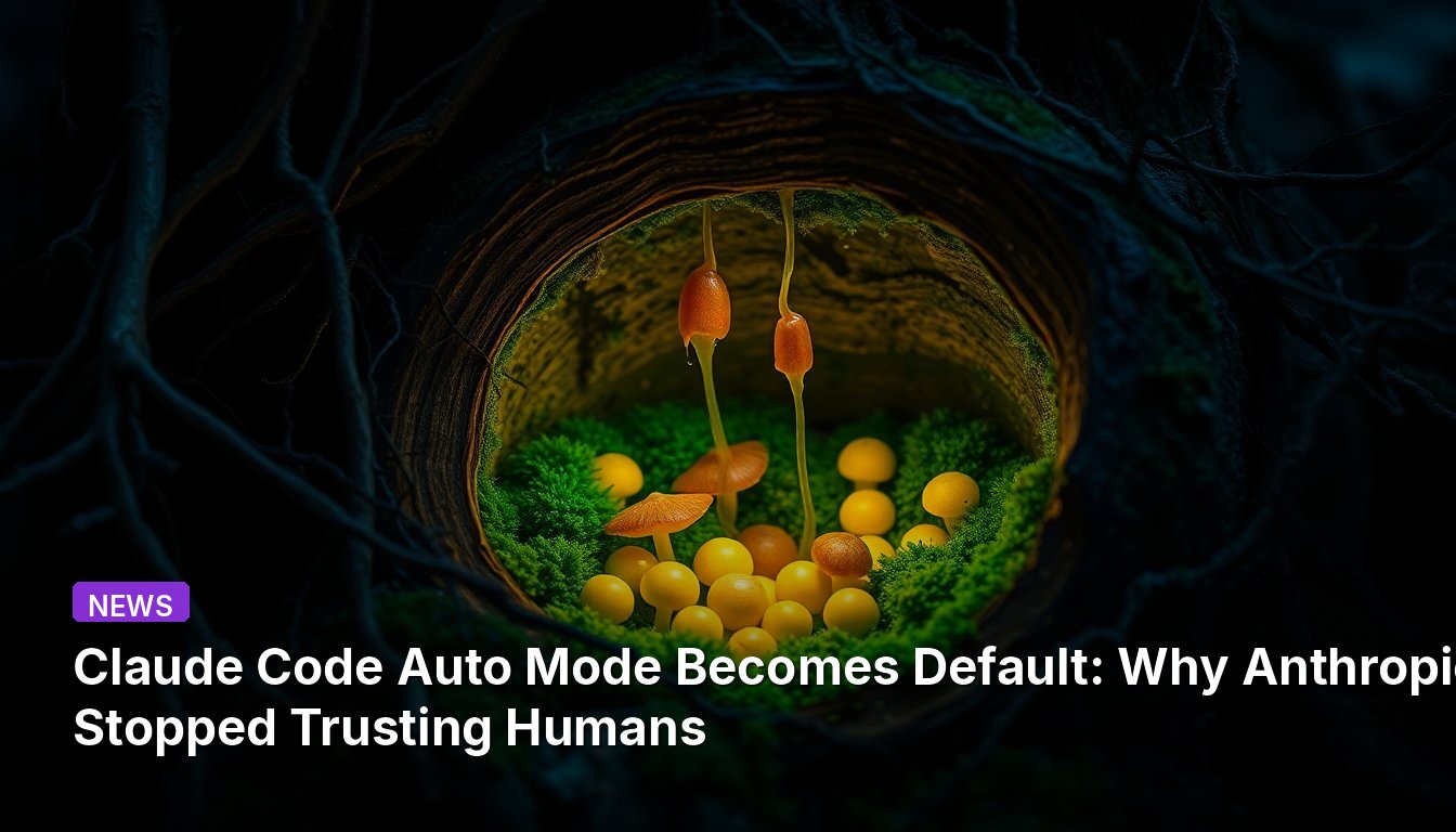 Claude Codeの自動モードがデフォルトに:アンソロピックが人間を信頼しなくなった理由