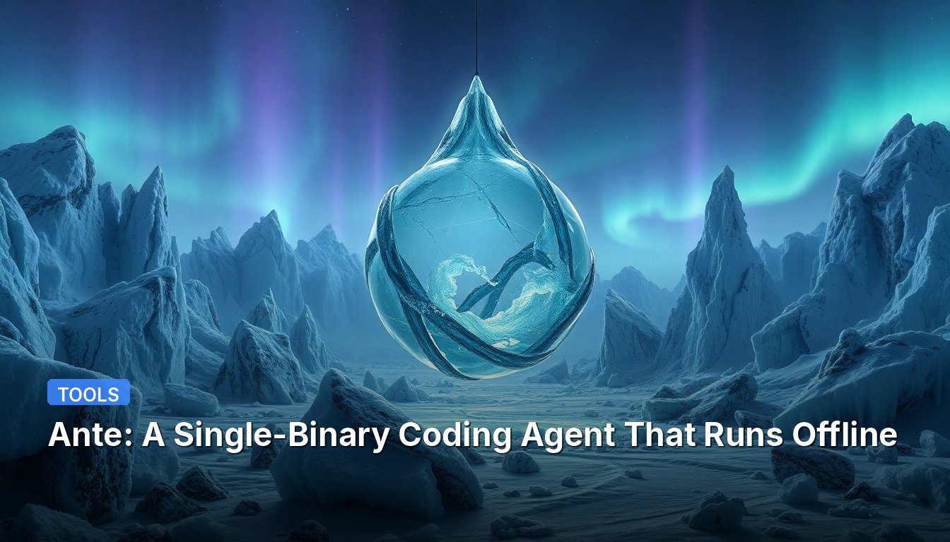 Ante: A Single-Binary Coding Agent That Runs Offline