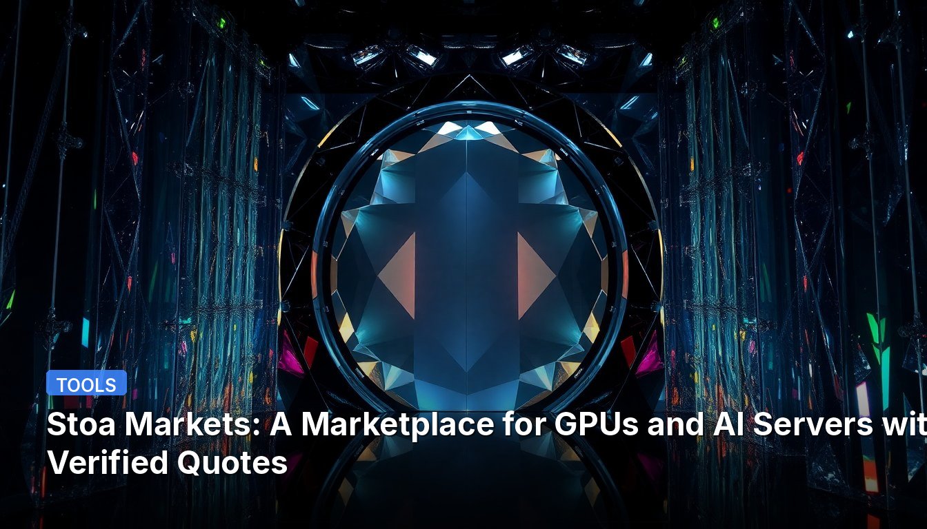 Stoa Markets: Ein Marktplatz für GPUs und KI-Server mit verifizierten Angeboten