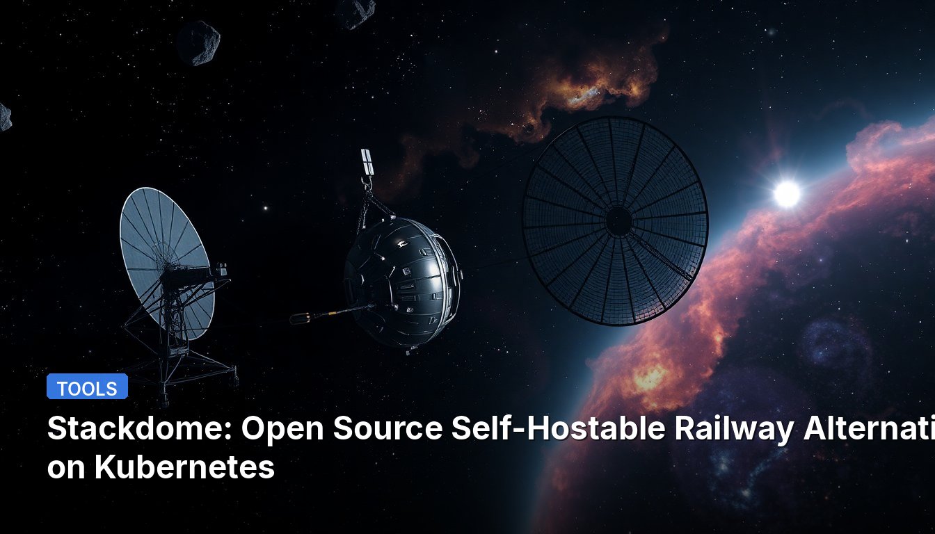 Stackdome: Open-Source, selbst gehostete Railway-Alternative auf Kubernetes