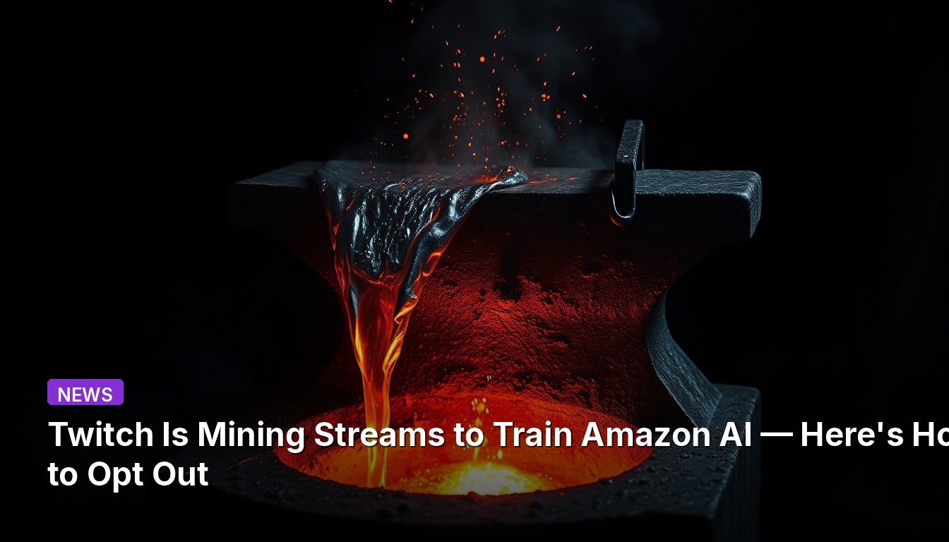 TwitchがAmazon AIトレーニングのためにストリームを採掘 — オプトアウトする方法はこちら