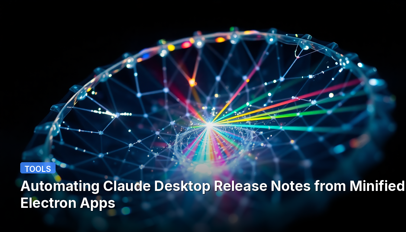 Automatisation des Notes de Version de Claude Desktop à partir d'Applications Electron Minifiées
