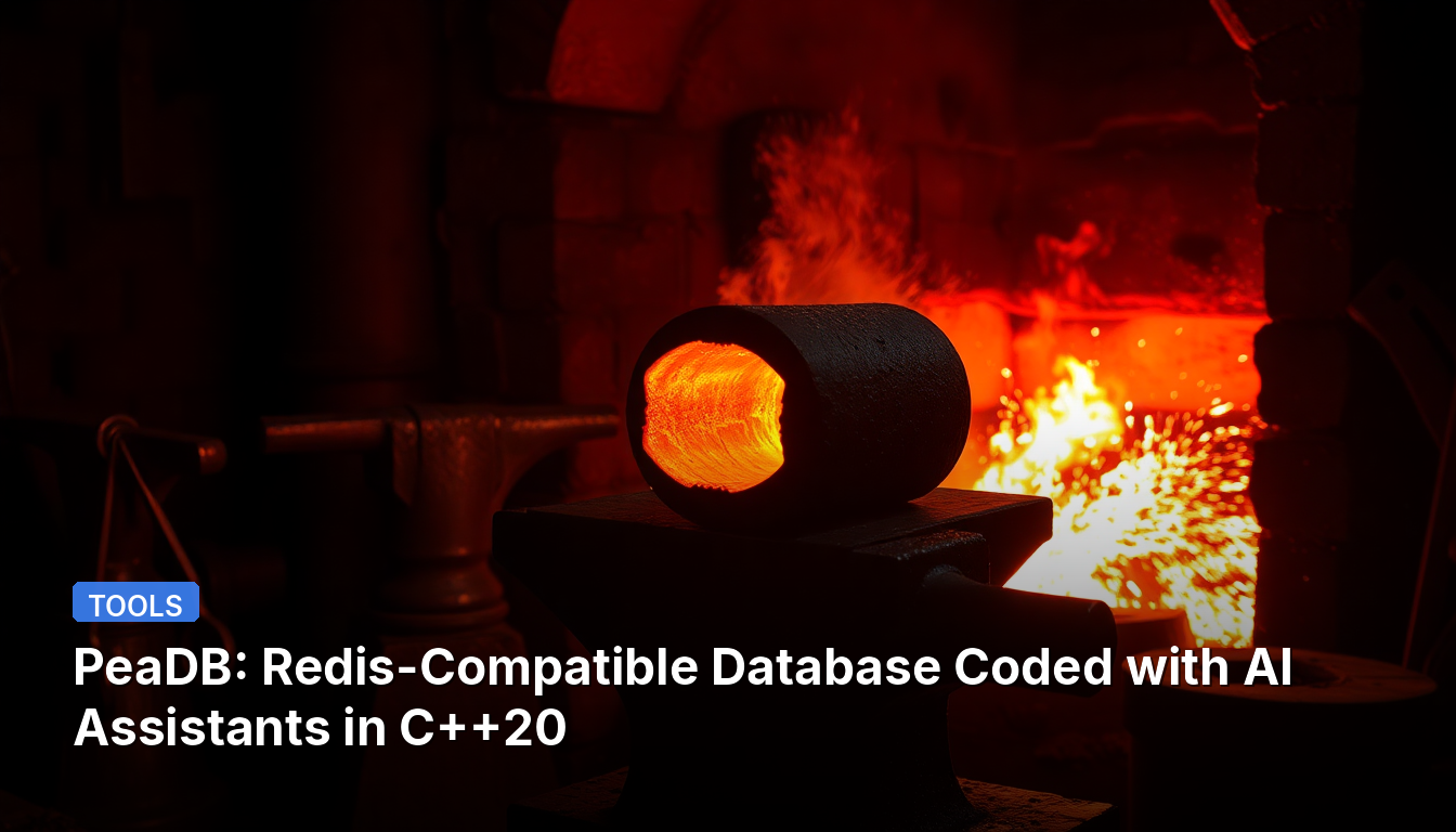 PeaDB : Base de données compatible Redis codée avec des assistants IA en C++20