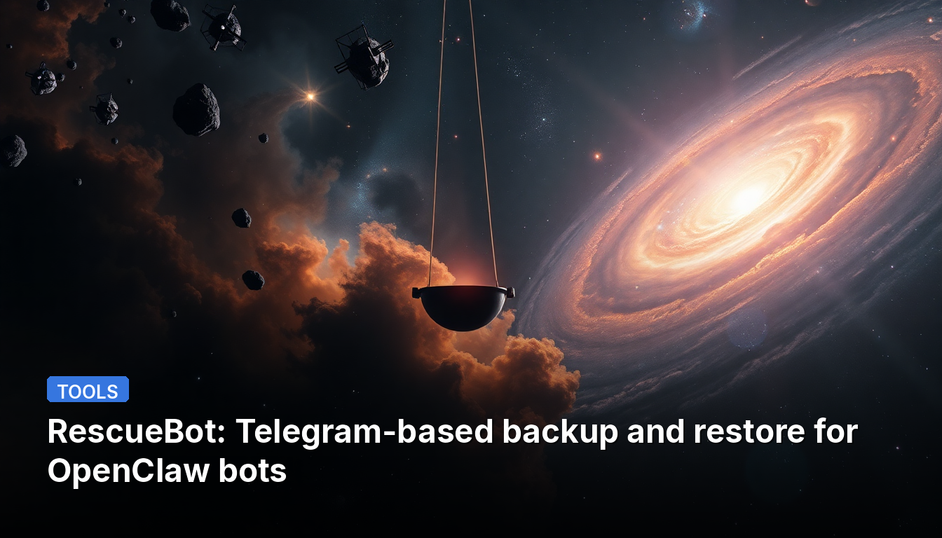 RescueBot : Sauvegarde et restauration basées sur Telegram pour les bots OpenClaw