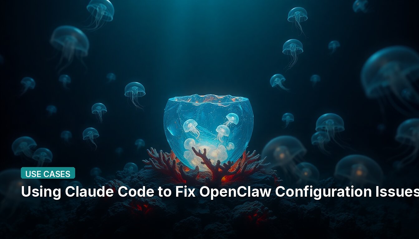 Verwenden von Claude Code zur Behebung von OpenClaw-Konfigurationsproblemen