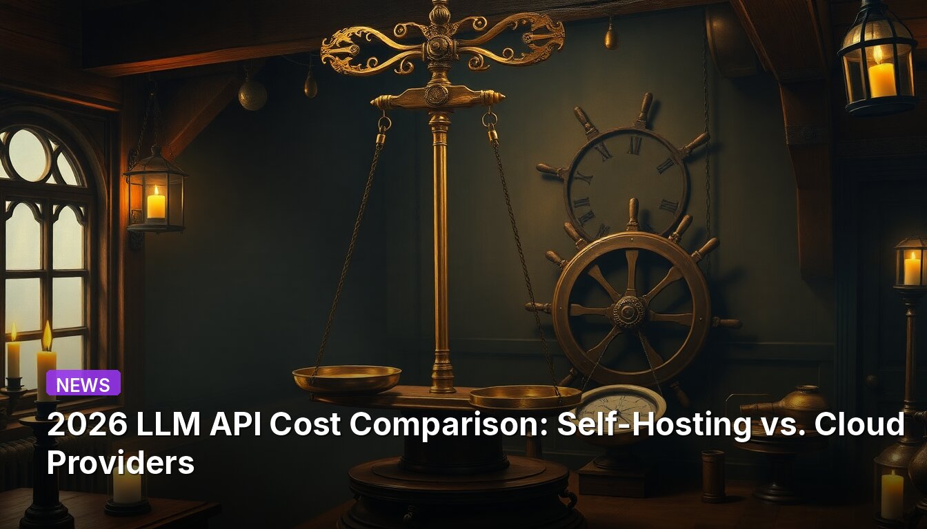 2026년 LLM API 비용 비교: 자체 호스팅 vs. 클라우드 제공업체