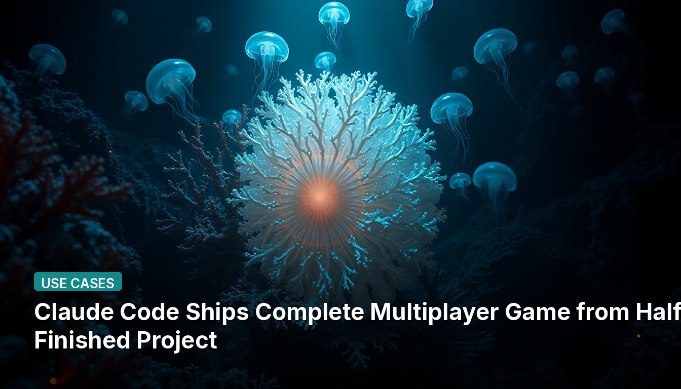 Claude Code Livre un Jeu Multijoueur Complet à Partir d'un Projet à Moitié Terminé