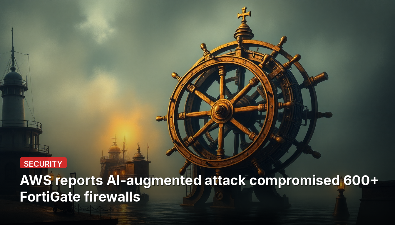 A AWS relata que ataque aprimorado por IA comprometeu mais de 600 firewalls FortiGate
