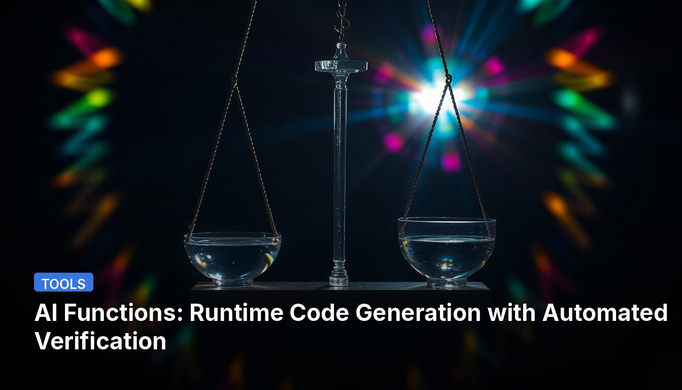 KI-Funktionen: Laufzeit-Codegenerierung mit automatisierter Verifizierung