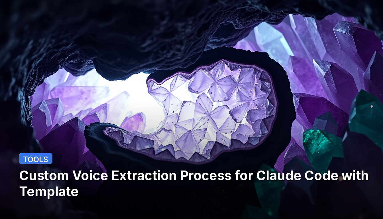 Processus d'Extraction de Voix Personnalisée pour le Code Claude avec Modèle