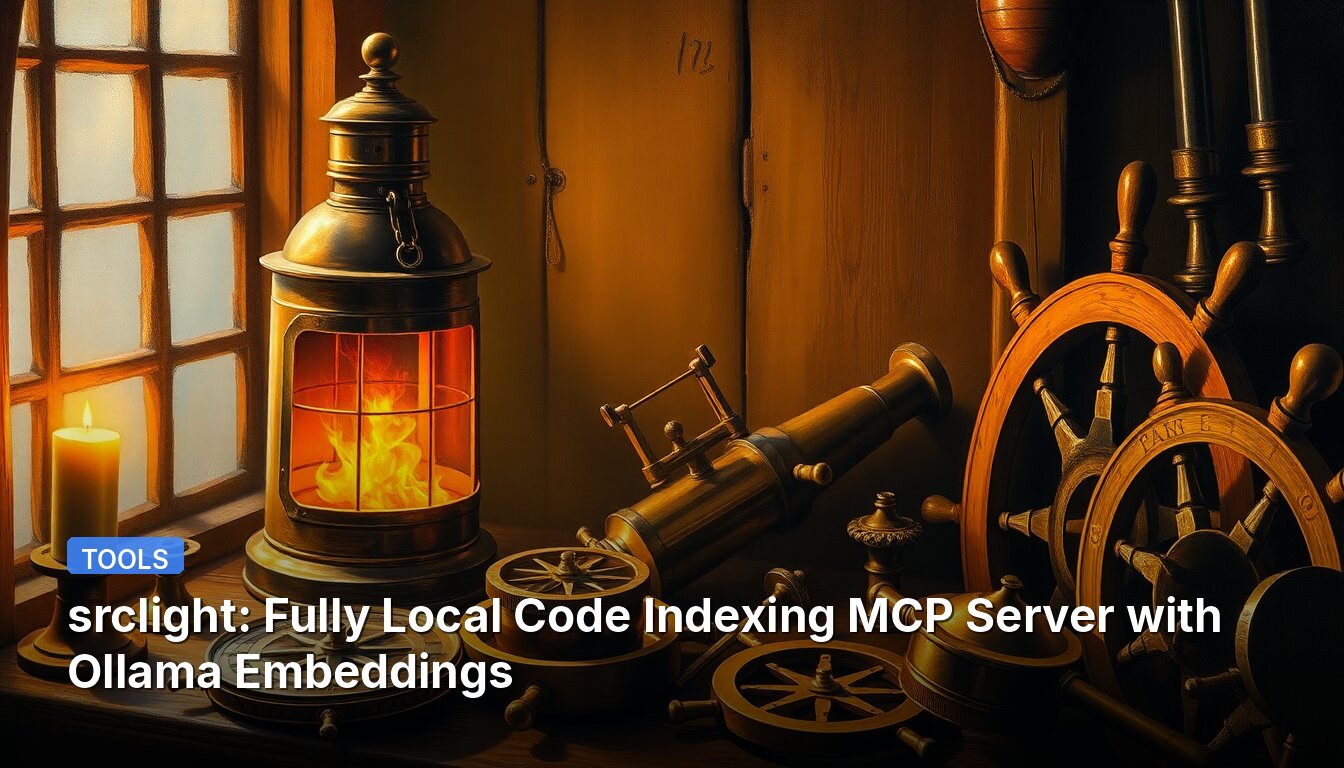 srclight: Ollama 임베딩을 활용한 완전 로컬 코드 인덱싱 MCP 서버