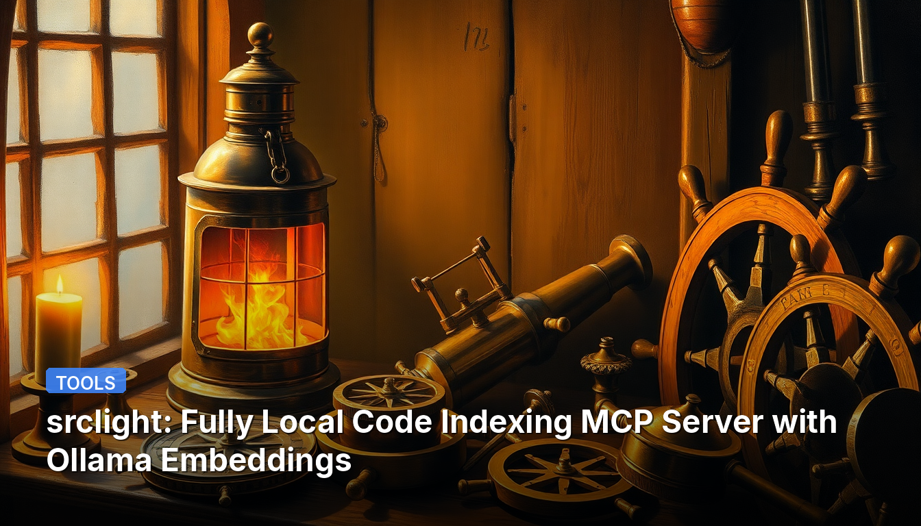 srclight: Servidor MCP de Indexação de Código Totalmente Local com Incorporações Ollama