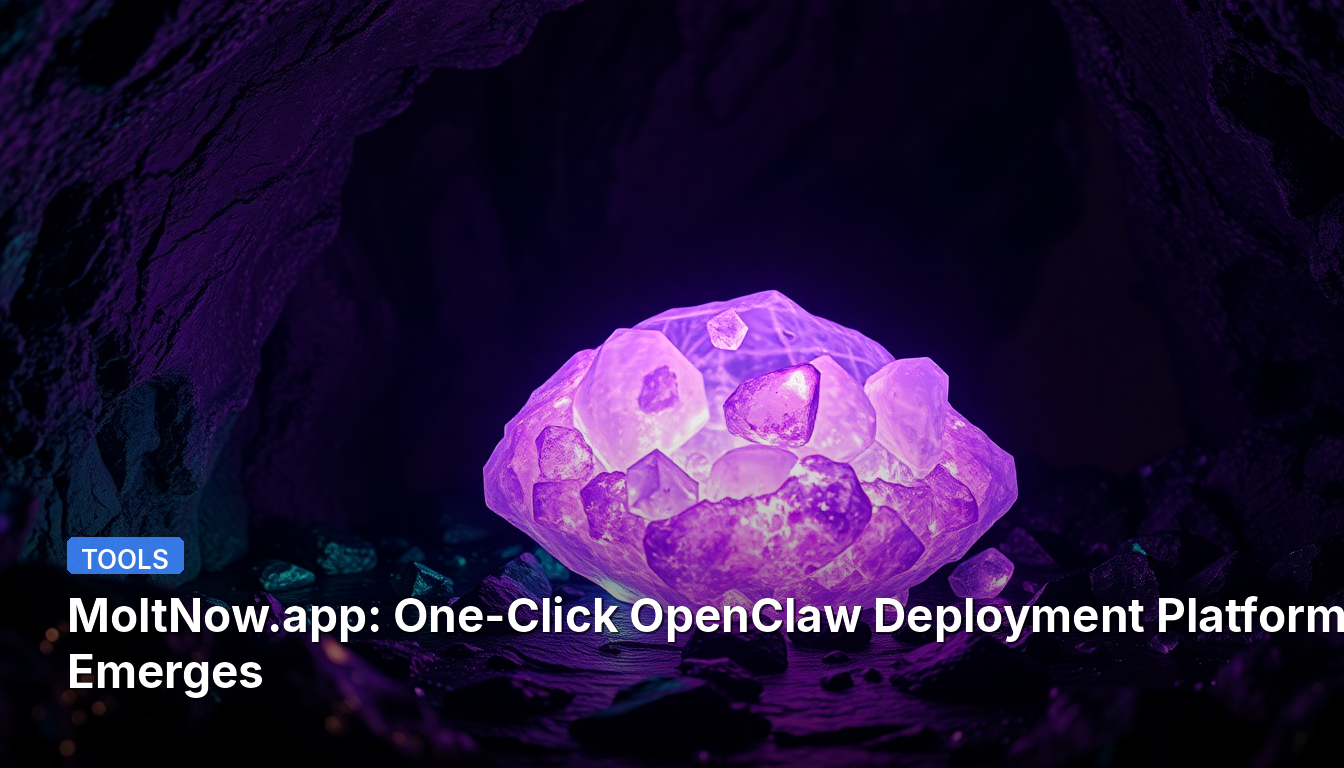 MoltNow.app: 원클릭 OpenClaw 배포 플랫폼 등장