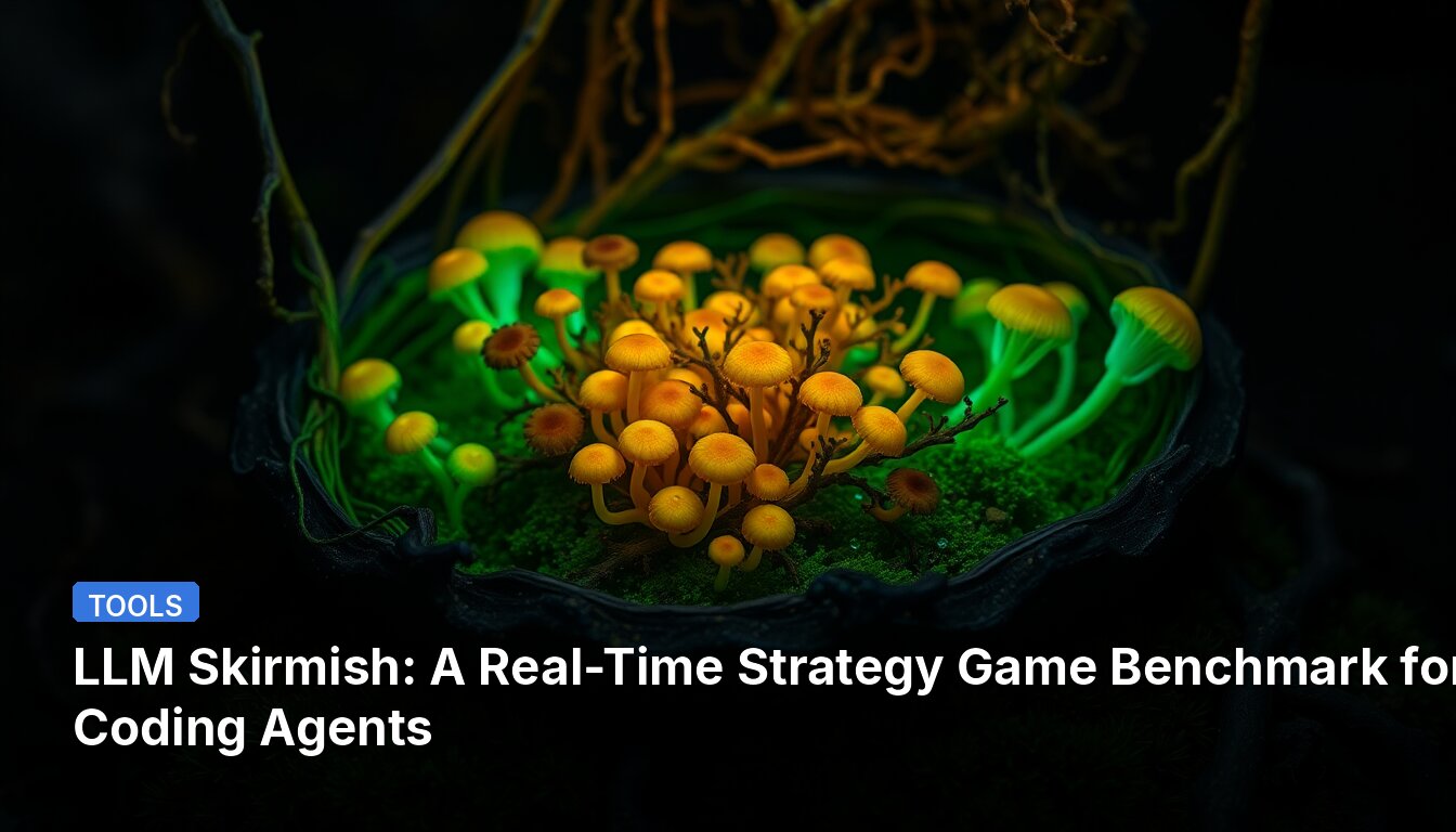LLM Skirmish: A Real-Time Strategy Game Benchmark for AI Coding Agents