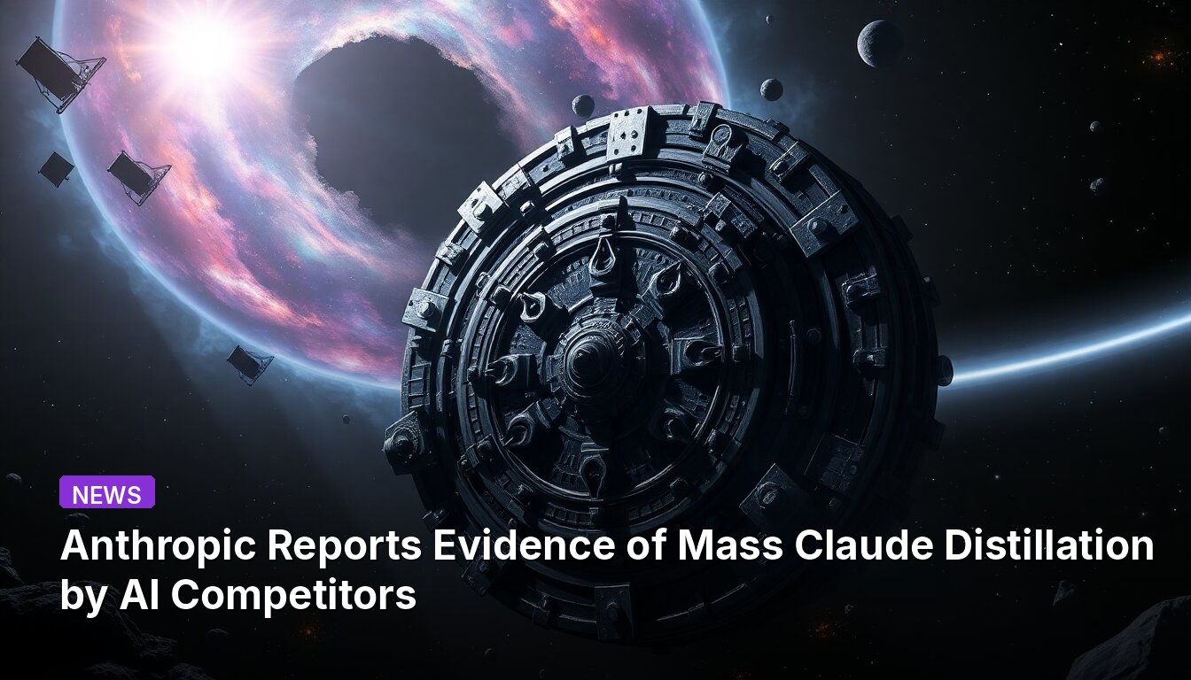 Anthropic Relata Evidências de Destilação em Massa do Claude por Concorrentes de IA