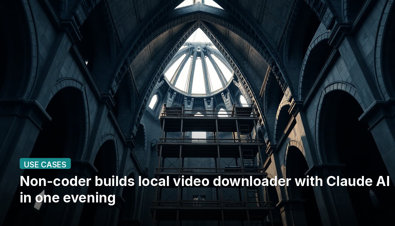Nicht-Programmierer baut lokalen Video-Downloader mit Claude AI in einem Abend