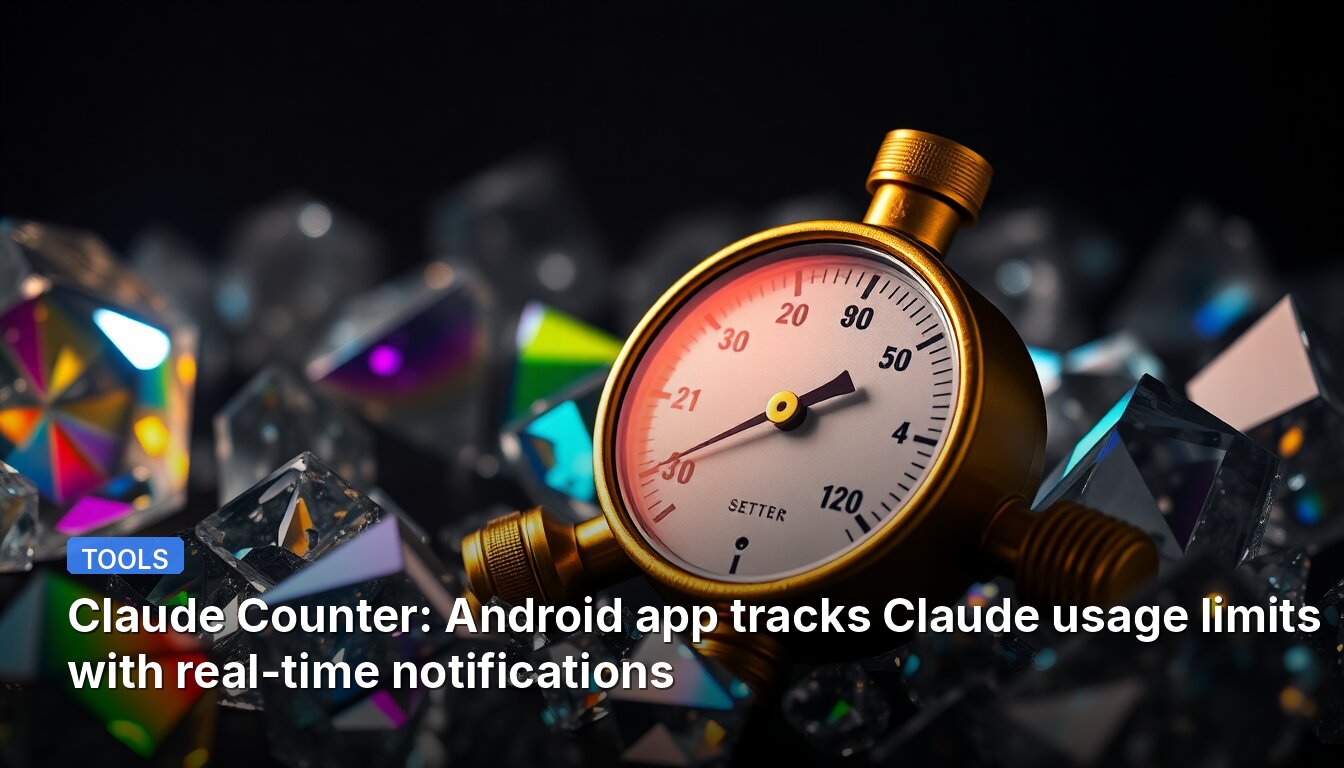 Claude Counter: La aplicación de Android rastrea los límites de uso de Claude con notificaciones en tiempo real