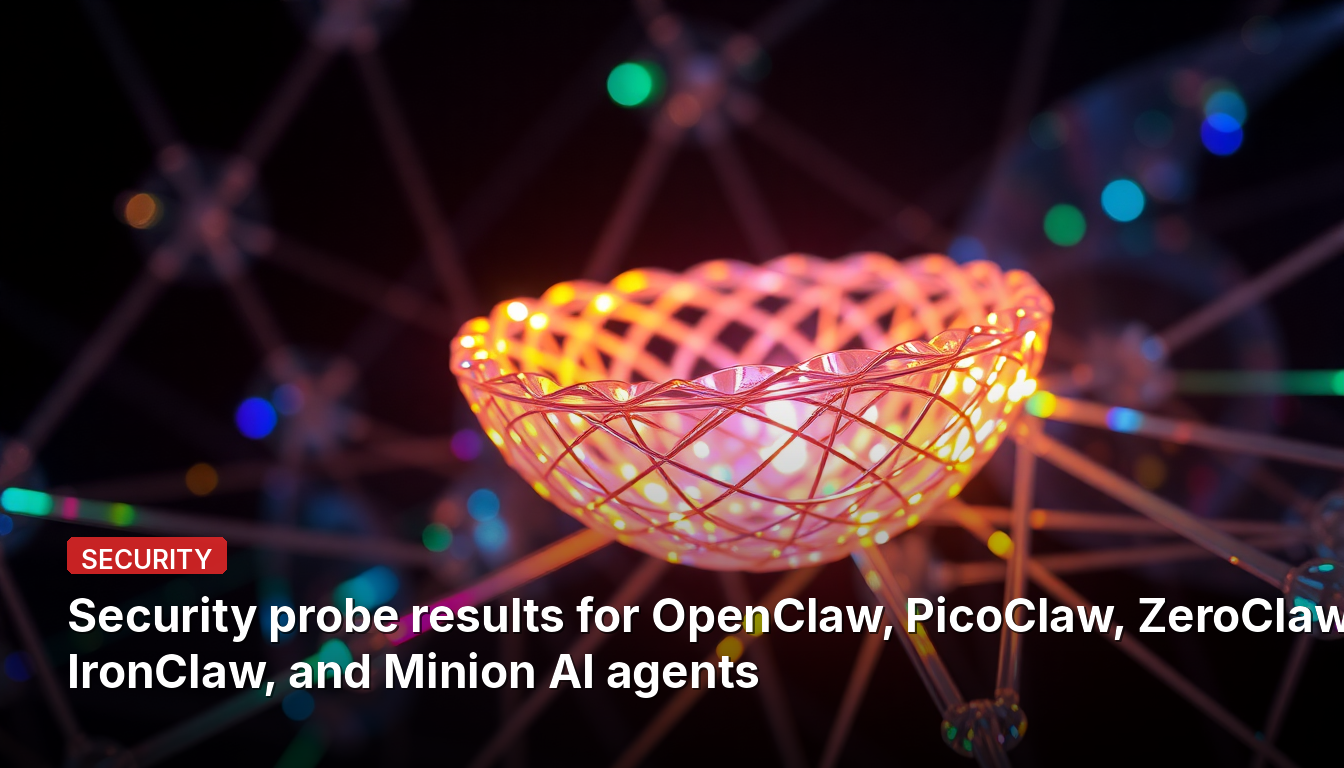 OpenClaw, PicoClaw, ZeroClaw, IronClaw 및 Minion AI 에이전트에 대한 보안 조사 결과