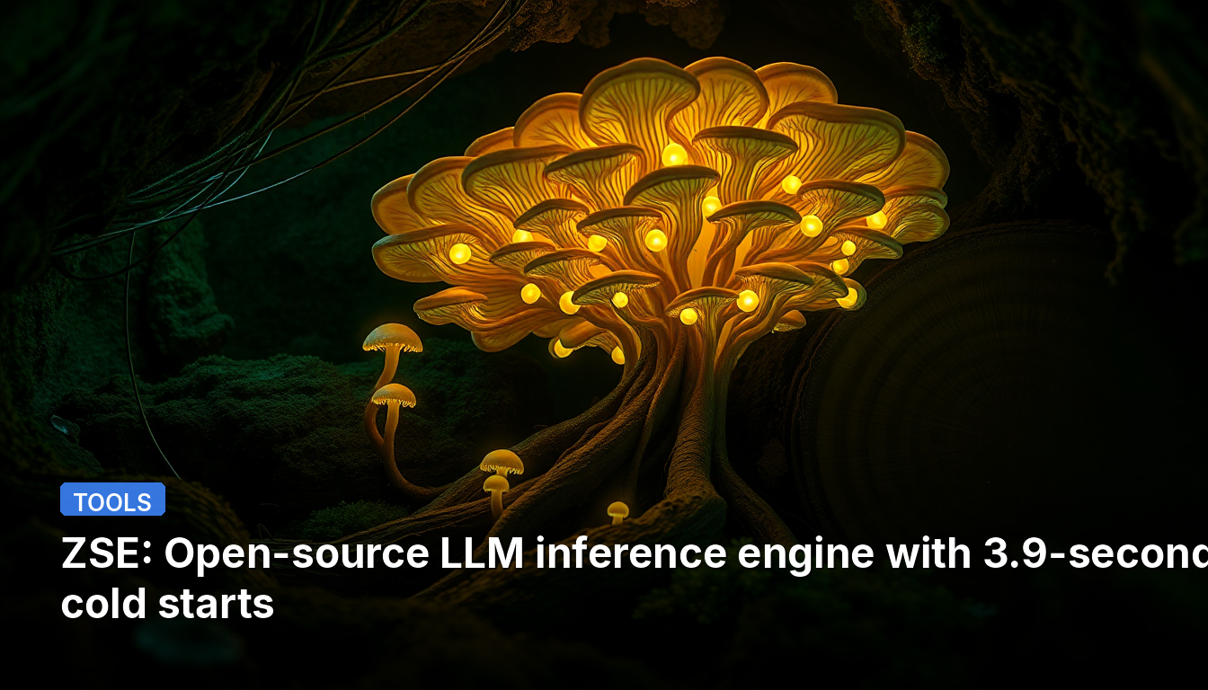 ZSE: 3.9秒のコールドスタートを実現するオープンソースLLM推論エンジン