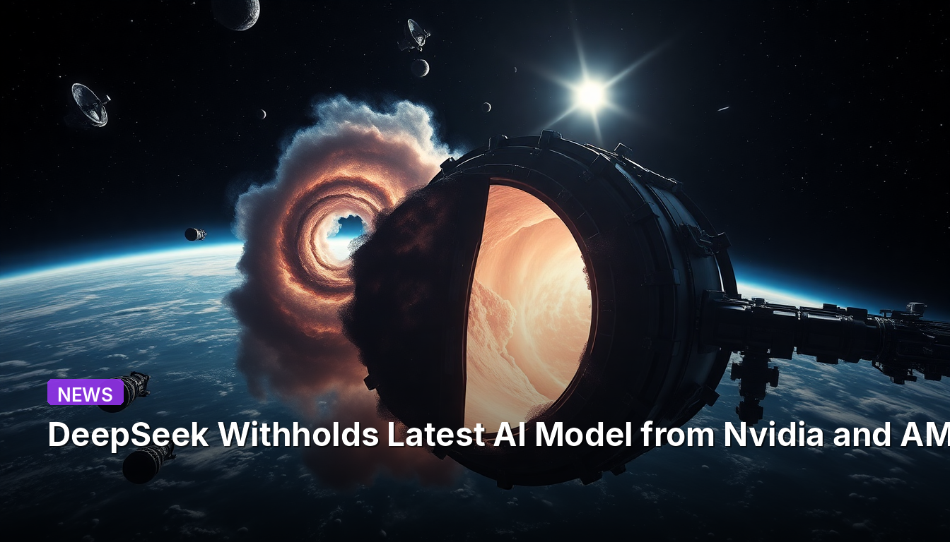 DeepSeek, 최신 AI 모델을 Nvidia와 AMD에 공개하지 않음