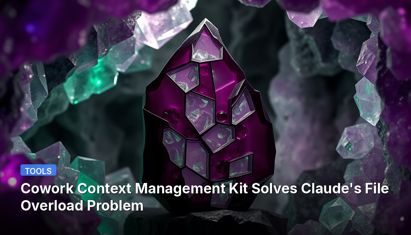 Cowork Context Management Kit Résout le Problème de Surcharge de Fichiers de Claude