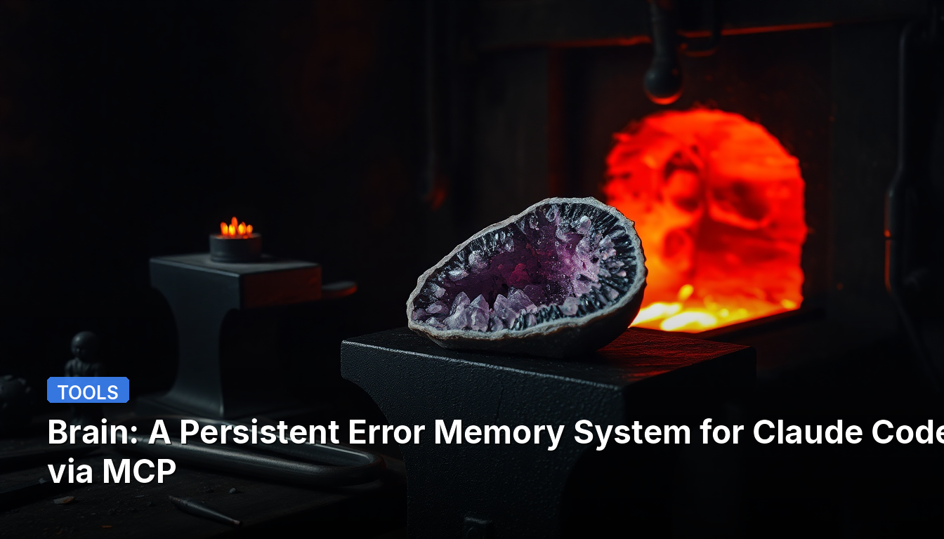 Cérebro: Um Sistema de Memória de Erros Persistente para Claude Code via MCP