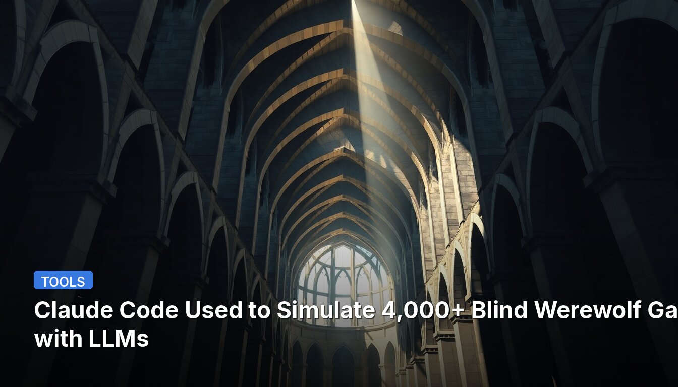 Código de Claude Utilizado para Simular Más de 4,000 Juegos de Hombre Lobo Ciego con LLMs