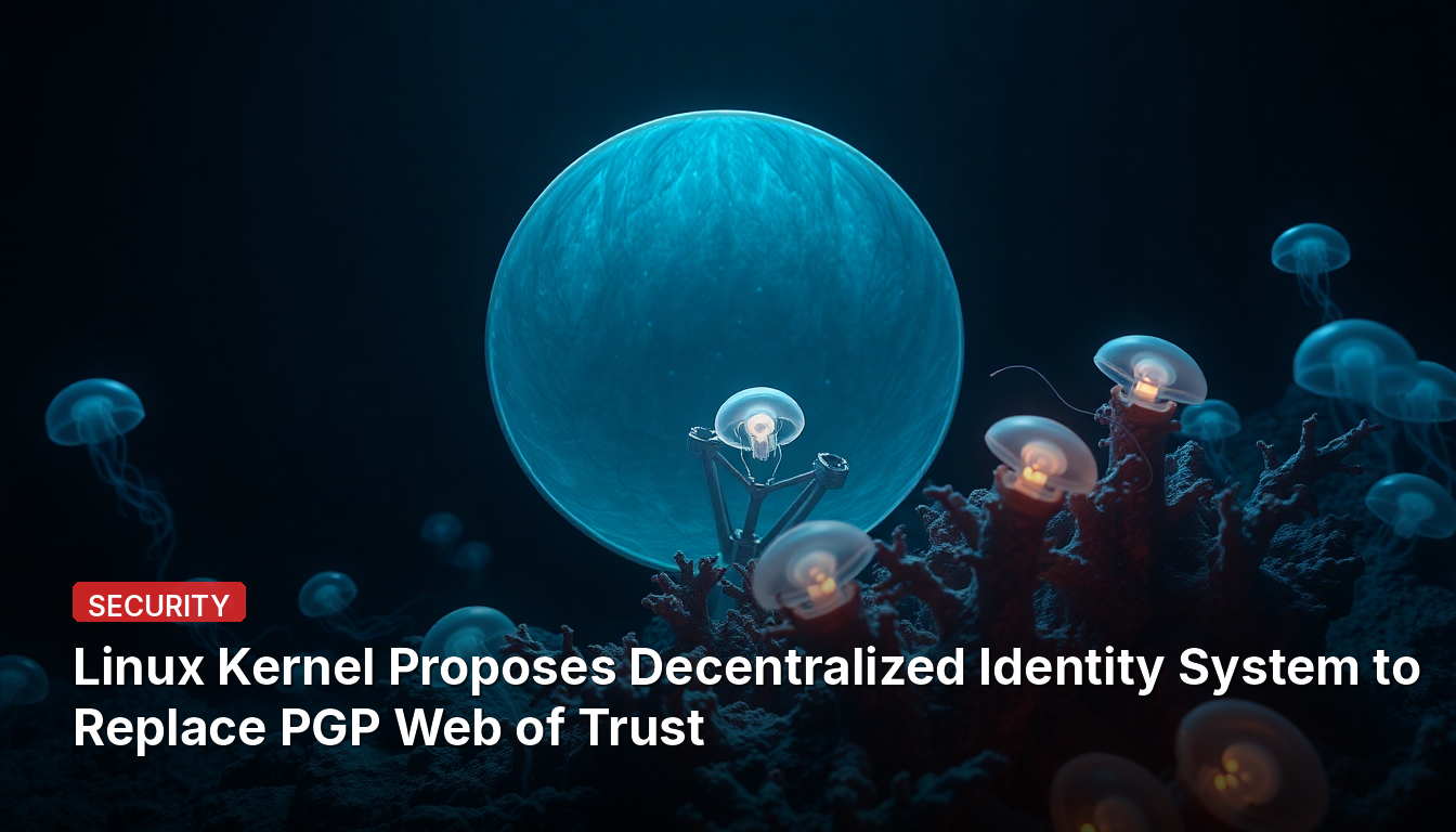 Kernel do Linux Propõe Sistema de Identidade Descentralizada para Substituir a Rede de Confiança do PGP