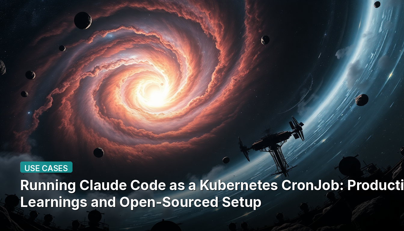 Exécuter le code Claude en tant que CronJob Kubernetes : Retours d'expérience en production et configuration open-source