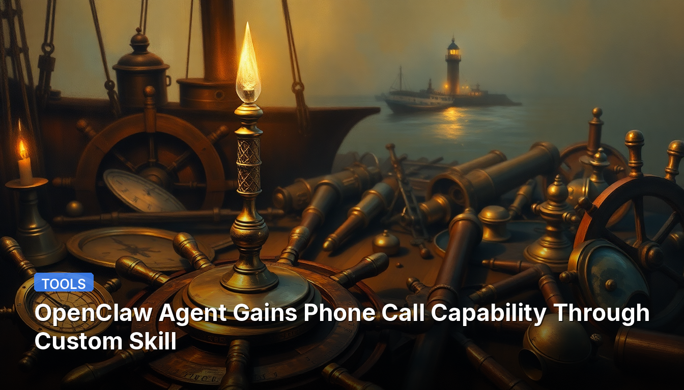 L'Agent OpenClaw Acquiert la Capacité d'Appel Téléphonique Grâce à une Compétence Personnalisée
