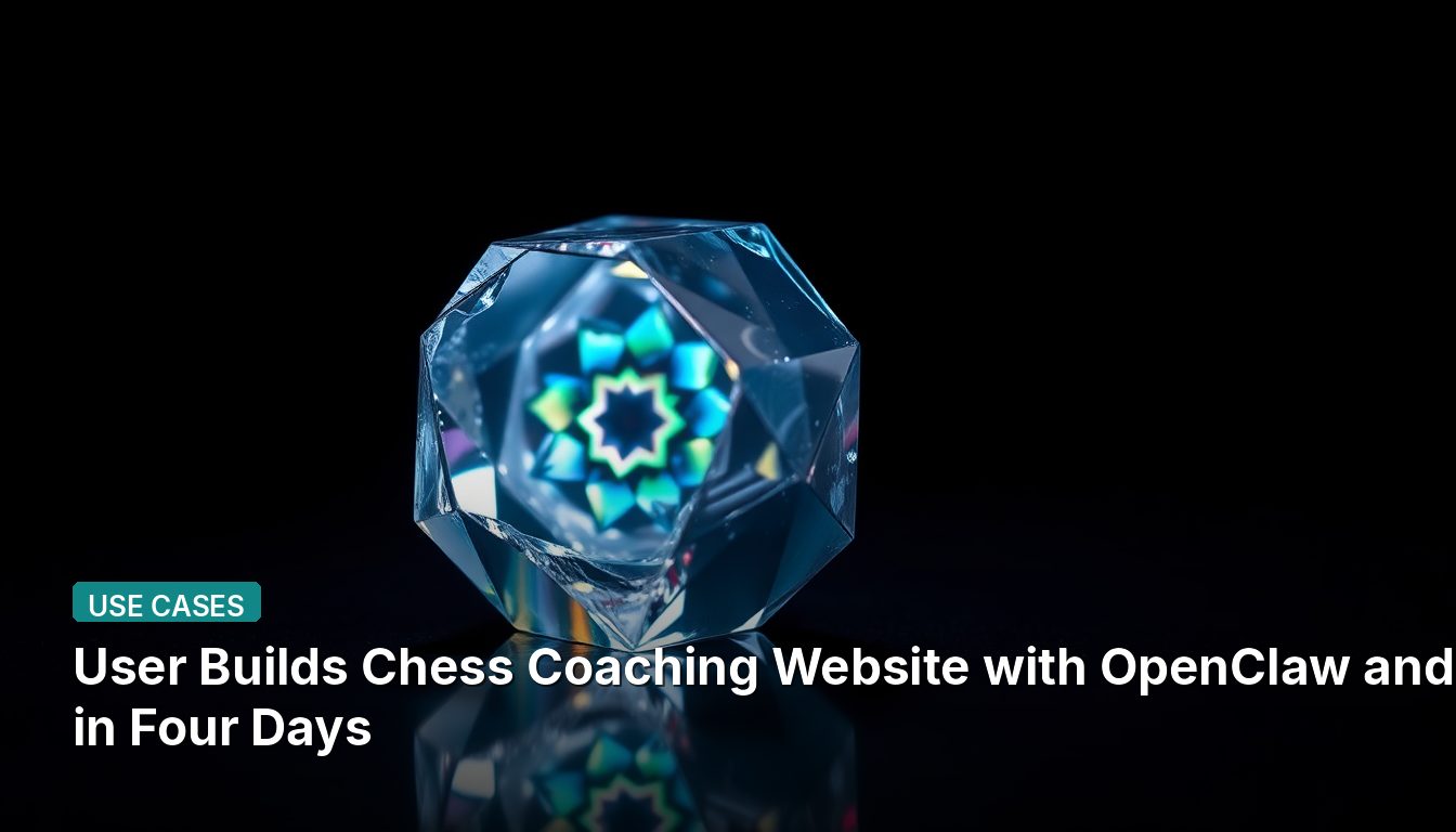Benutzer baut Schach-Coaching-Website mit OpenClaw und KI in vier Tagen