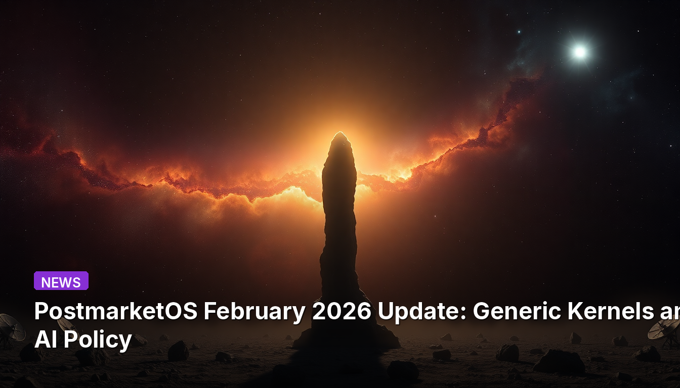 PostmarketOS February 2026 Update: Generic Kernels and AI Policy