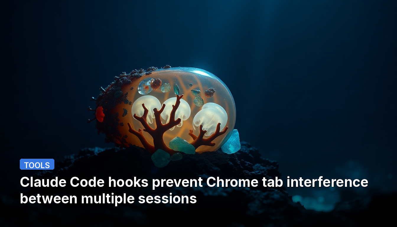 Claude Codeのフックは、複数のセッション間でのChromeタブの干渉を防止します。
