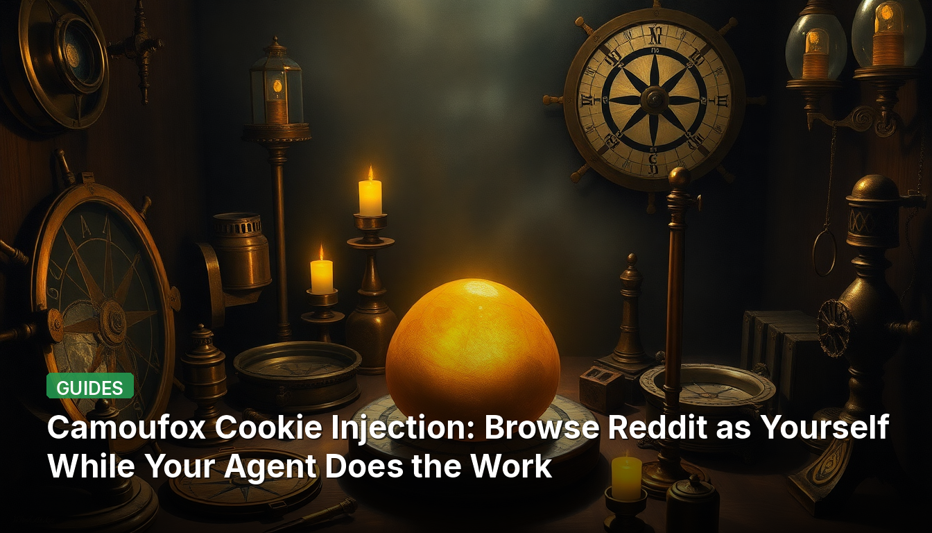 カモフラックス・クッキーインジェクション:エージェントが作業する間、自分自身としてRedditを閲覧