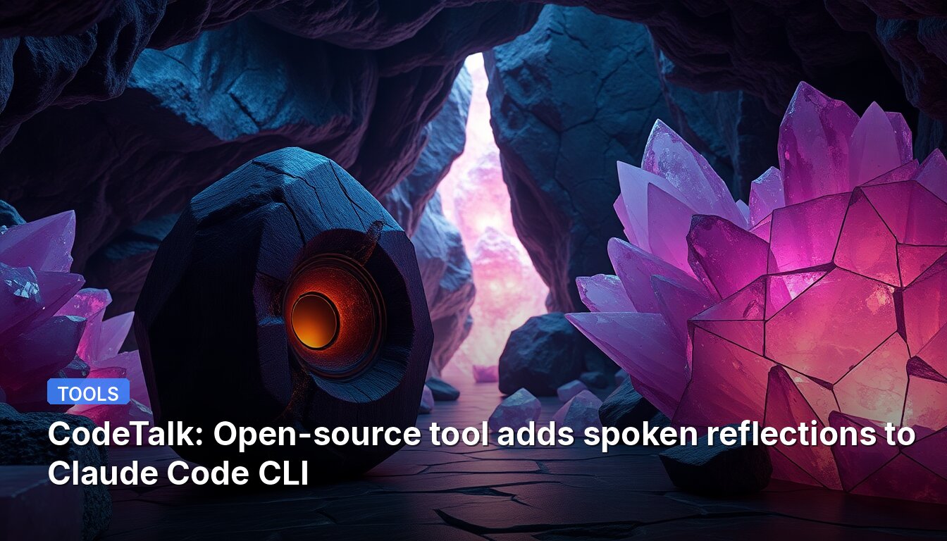 CodeTalk: Ferramenta de código aberto adiciona reflexões faladas ao Claude Code CLI
