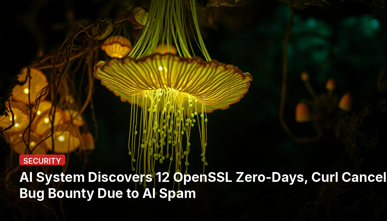 AIシステムが12のOpenSSLゼロデイ脆弱性を発見、AIスパムによりCurlがバグ報奨金プログラムを中止