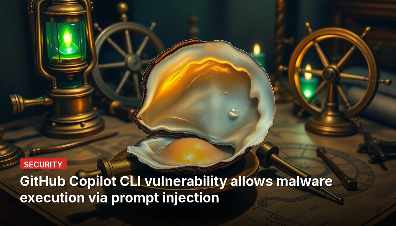 GitHub Copilot CLI 취약점으로 인해 프롬프트 인젝션을 통한 멀웨어 실행이 가능합니다