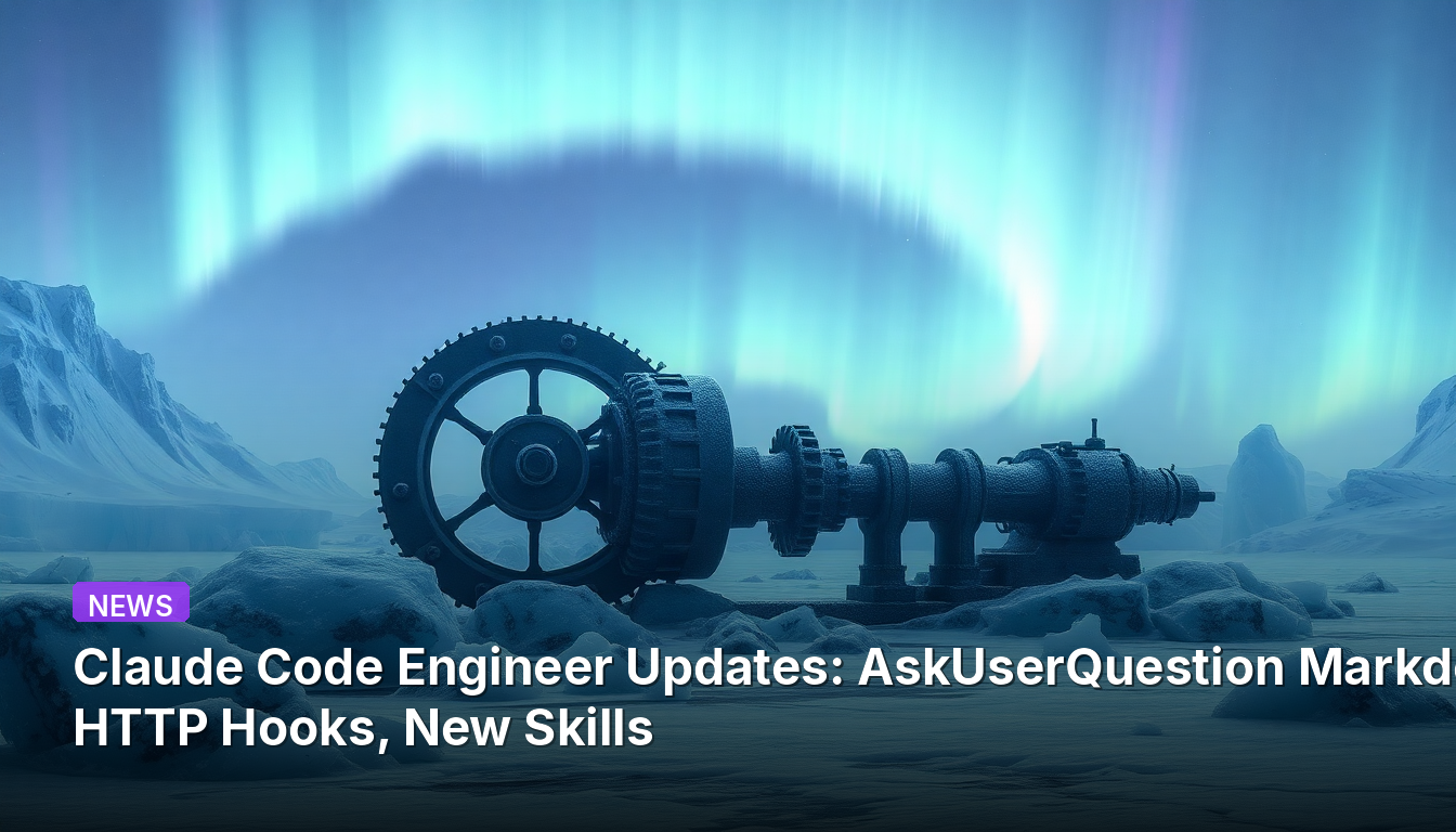 Actualizaciones de Claude Code Engineer: Preguntas al Usuario en Markdown, Hooks HTTP, Nuevas Habilidades